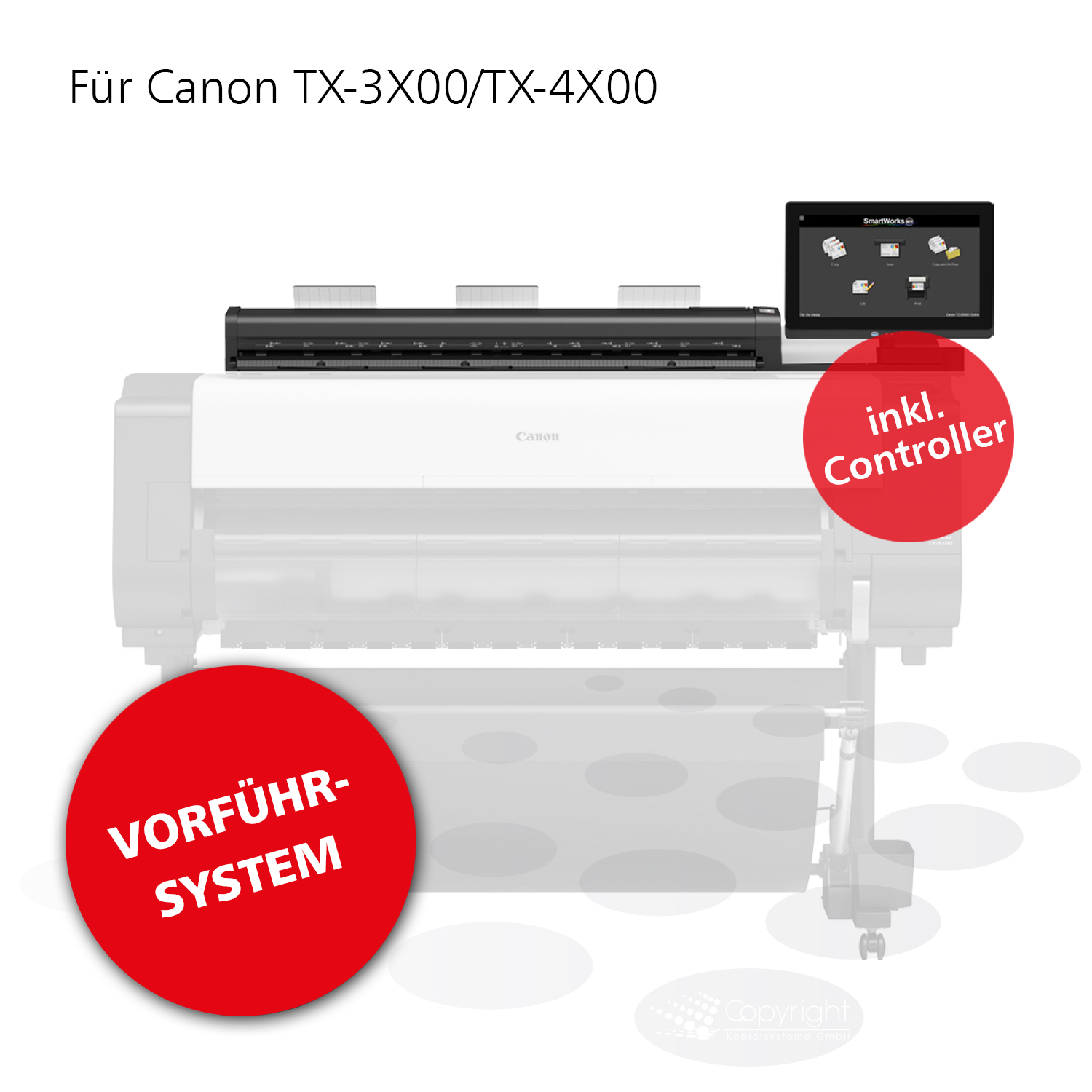 Canon Z36 Scanner inkl. Controller für TX-3X00/TX-4X00 